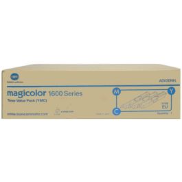 Toners d'origine A0V30NH Konica Minolta - multipack 3 couleurs : cyan, magenta, jaune