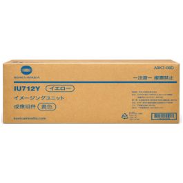 Tambour d'origine A9K708D / DR-712 Y Konica Minolta - jaune