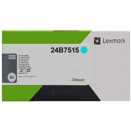 Toner d'origine 24B7515 Lexmark - cyan