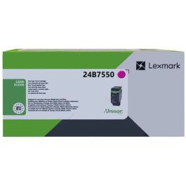 Toner d'origine 24B7550 Lexmark - magenta