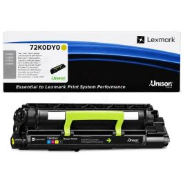 Unité développeur d'origine 72K0DY0 Lexmark - jaune