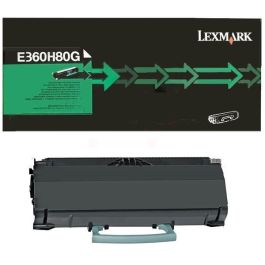 Toner d'origine E360H80G Lexmark - noir