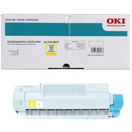 Toner d'origine 44318617 OKI - jaune