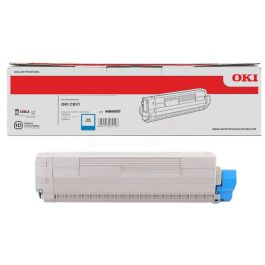 Toner d'origine 44844507 OKI - cyan