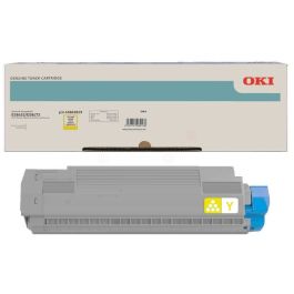 Toner d'origine 45862819 OKI - jaune