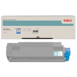Toner d'origine 45862821 OKI - cyan