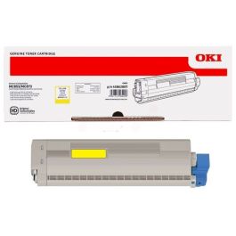 Toner d'origine 45862837 OKI - jaune