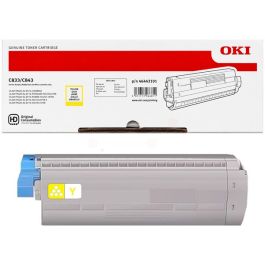 Toner d'origine 46443101 OKI - jaune