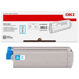 Toner d'origine 46443103 OKI - cyan