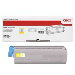 Toner d'origine 46471101 OKI - jaune