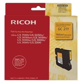 Cartouche d'origine 405535 / GC-21 Y Ricoh - jaune
