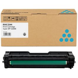 Toner d'origine 406097 / SPC 220 E Ricoh - cyan