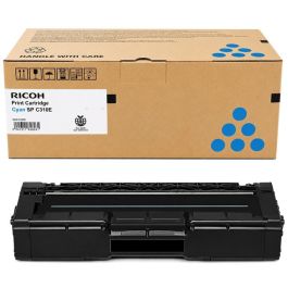 Toner d'origine 406349 / SPC 310 E Ricoh - cyan