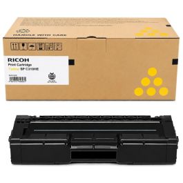 Toner d'origine 406482 / SPC 310 HE Ricoh - jaune