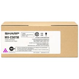 Toner d'origine MXC50TM Sharp - magenta