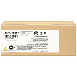 Toner d'origine MXC50TY Sharp - jaune
