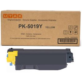 Toner d'origine 1T02TXAUT0 / PK-5019 Y Utax - jaune