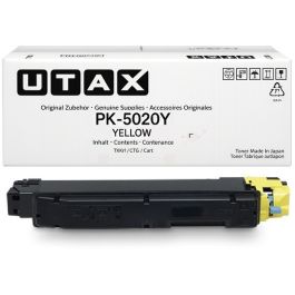 Toner d'origine 1T02YJAUT0 / PK-5020 Y Utax - jaune