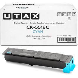 Toner d'origine 1T02Z6CUT0 / CK-5516 C Utax - cyan