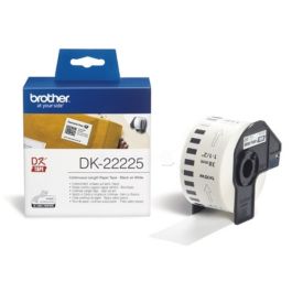 Ruban cassette d'origine DK22225 Brother - blanc