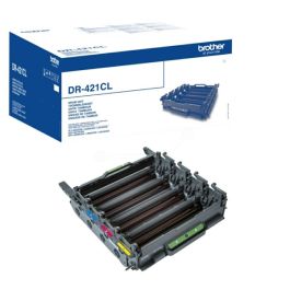 Tambour d'origine DR421CL Brother - multipack 4 couleurs : noir, cyan, magenta, jaune