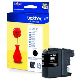 Cartouche d'origine LC121BK Brother - noire
