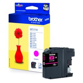 Cartouche d'origine LC121M Brother - magenta