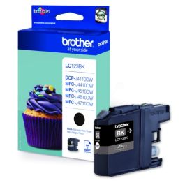 Cartouche d'origine LC123BK Brother - noire