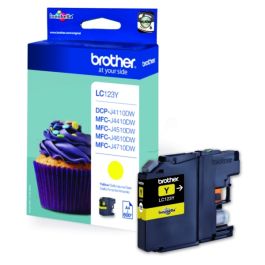 Cartouche d'origine LC123Y Brother - jaune