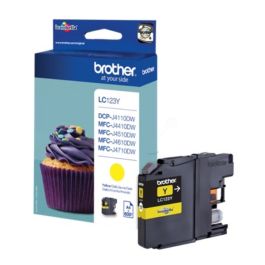 Cartouche d'origine LC123YBP Brother - jaune