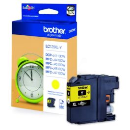 Cartouche d'origine LC125XLY Brother - jaune