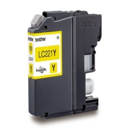 Cartouche d'origine LC221Y Brother - jaune