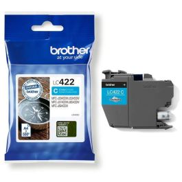 Cartouche d'origine LC422C Brother - cyan