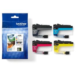Cartouches d'origine LC426VAL Brother - multipack 4 couleurs : noire, cyan, magenta, jaune