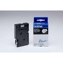 Ruban cassette d'origine TC101 Brother - noir, transparent