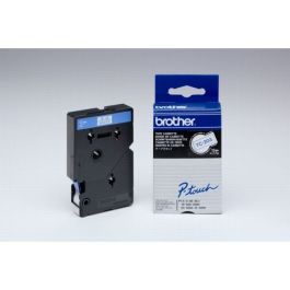 Ruban cassette d'origine TC203 Brother - bleu, blanc