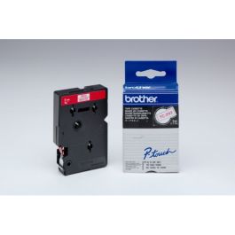 Ruban cassette d'origine TC292 Brother - rouge, blanc