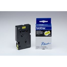 Ruban cassette d'origine TC601 Brother - noir, jaune