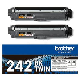 Toner d'origine TN242BKTWIN Brother - noir - pack de 2