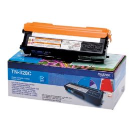 Toner d'origine TN328C Brother - cyan