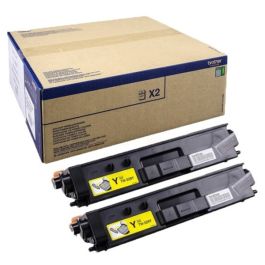 Toner d'origine TN329YTWIN Brother - jaune