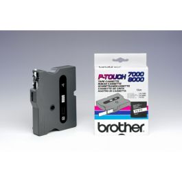 Ruban cassette d'origine TX211 Brother - noir, blanc