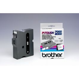Ruban cassette d'origine TX251 Brother - noir, blanc
