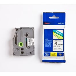 Ruban cassette d'origine TZE211 Brother - noir, blanc