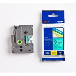 Ruban cassette d'origine TZE721 Brother - noir, vert