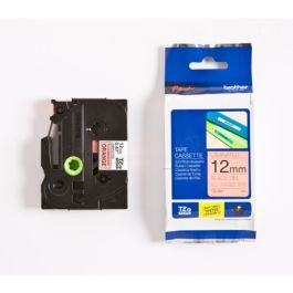 Ruban cassette d'origine TZEB31 Brother - noir, orange