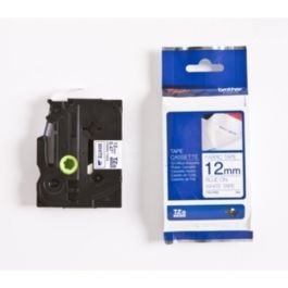 Ruban cassette d'origine TZEFA3 Brother - bleu, blanc