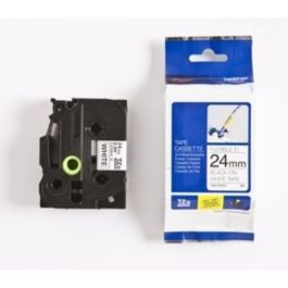 Ruban cassette d'origine TZEFX251 Brother - noir, blanc