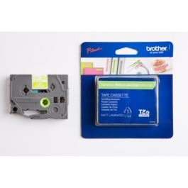 Ruban cassette d'origine TZEMQG35 Brother - vert, blanc