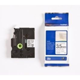 Ruban cassette d'origine TZEN201 Brother - noir, blanc